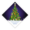 Decorated Christmas Tree Diamond Hang Tag
